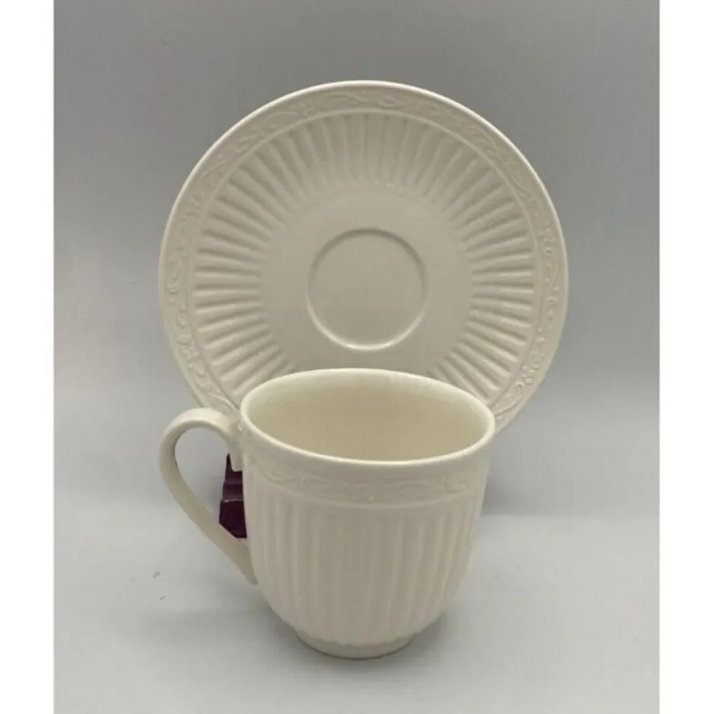 Mikasa Italian Countryside Teacup Cup &‎ Saucer Set (s)